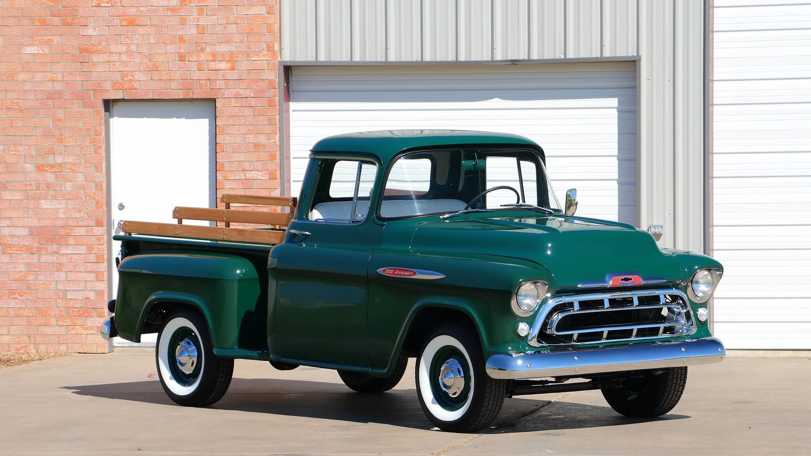 1957, Chevrolet, 3100, Pickup, Truck Wallpaper