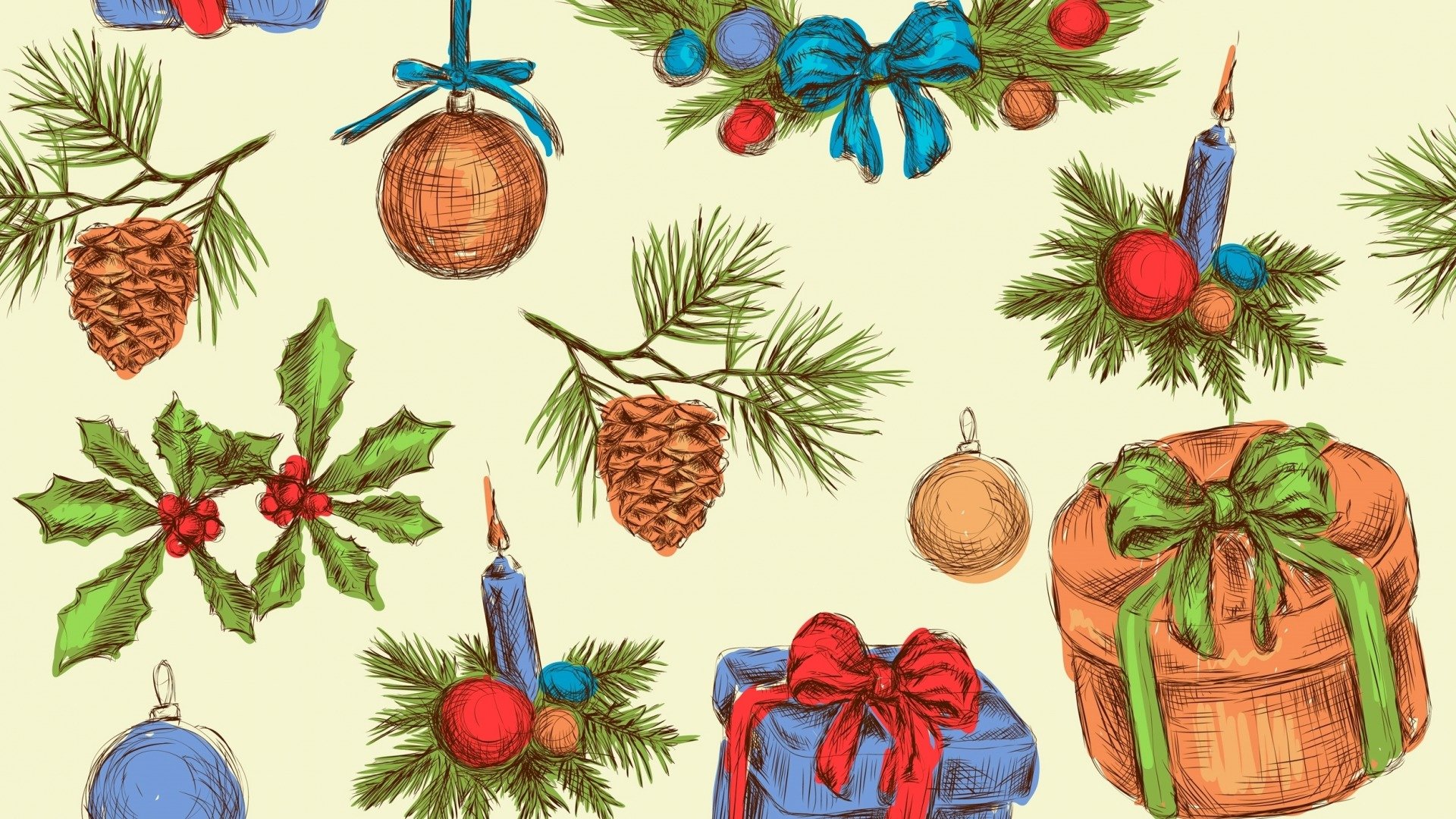 textures, Cute, Christmas, Texture Wallpaper