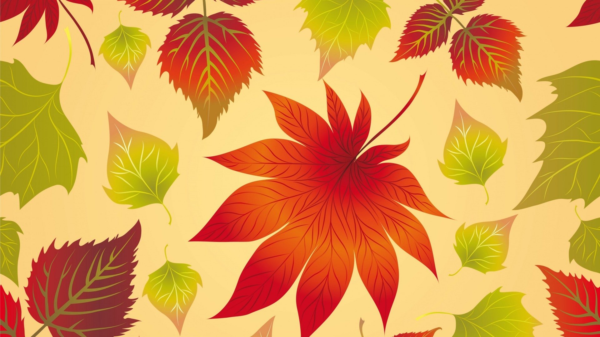 textures, Leaves Wallpaper