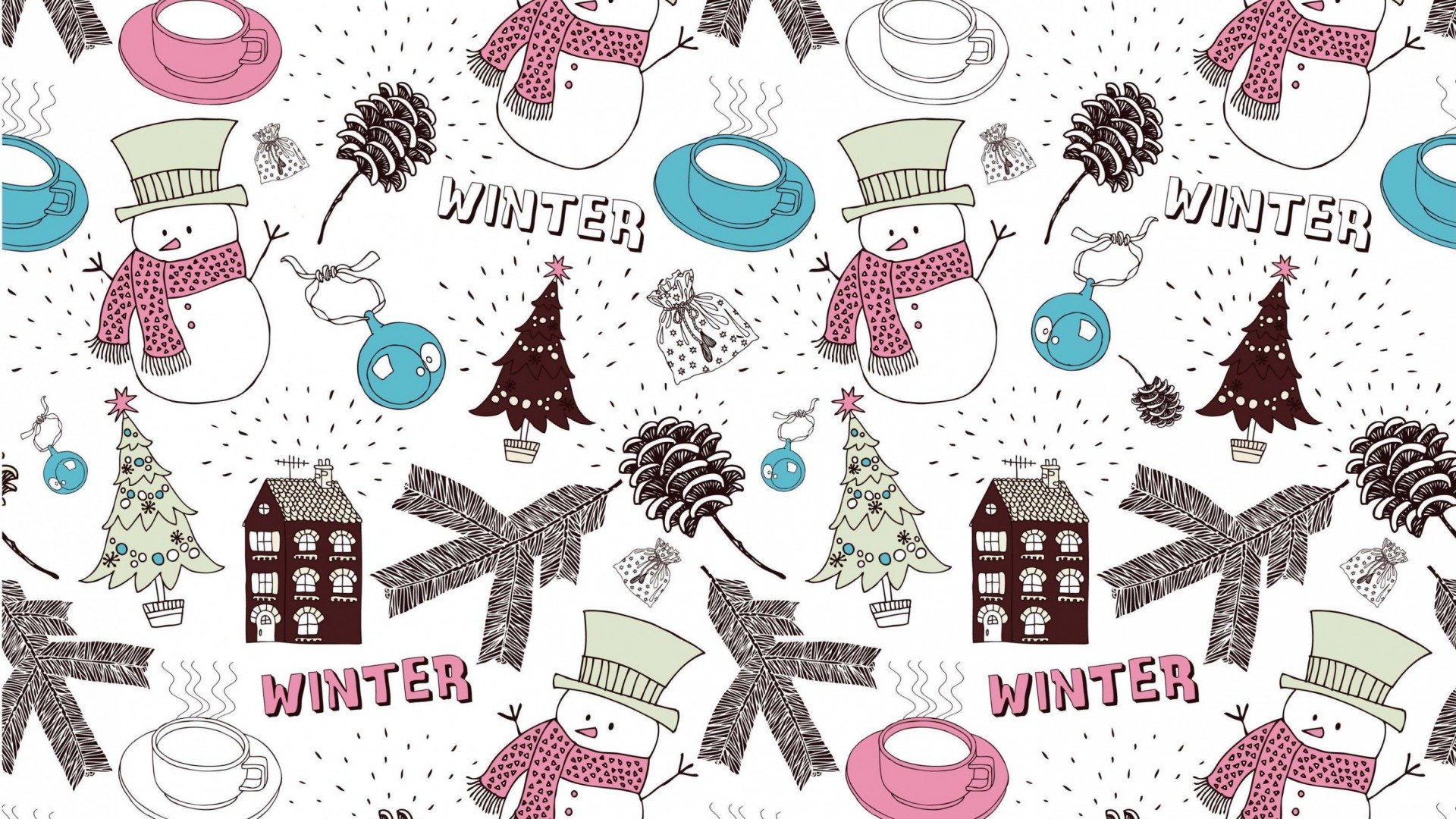 textures, Winter Wallpaper