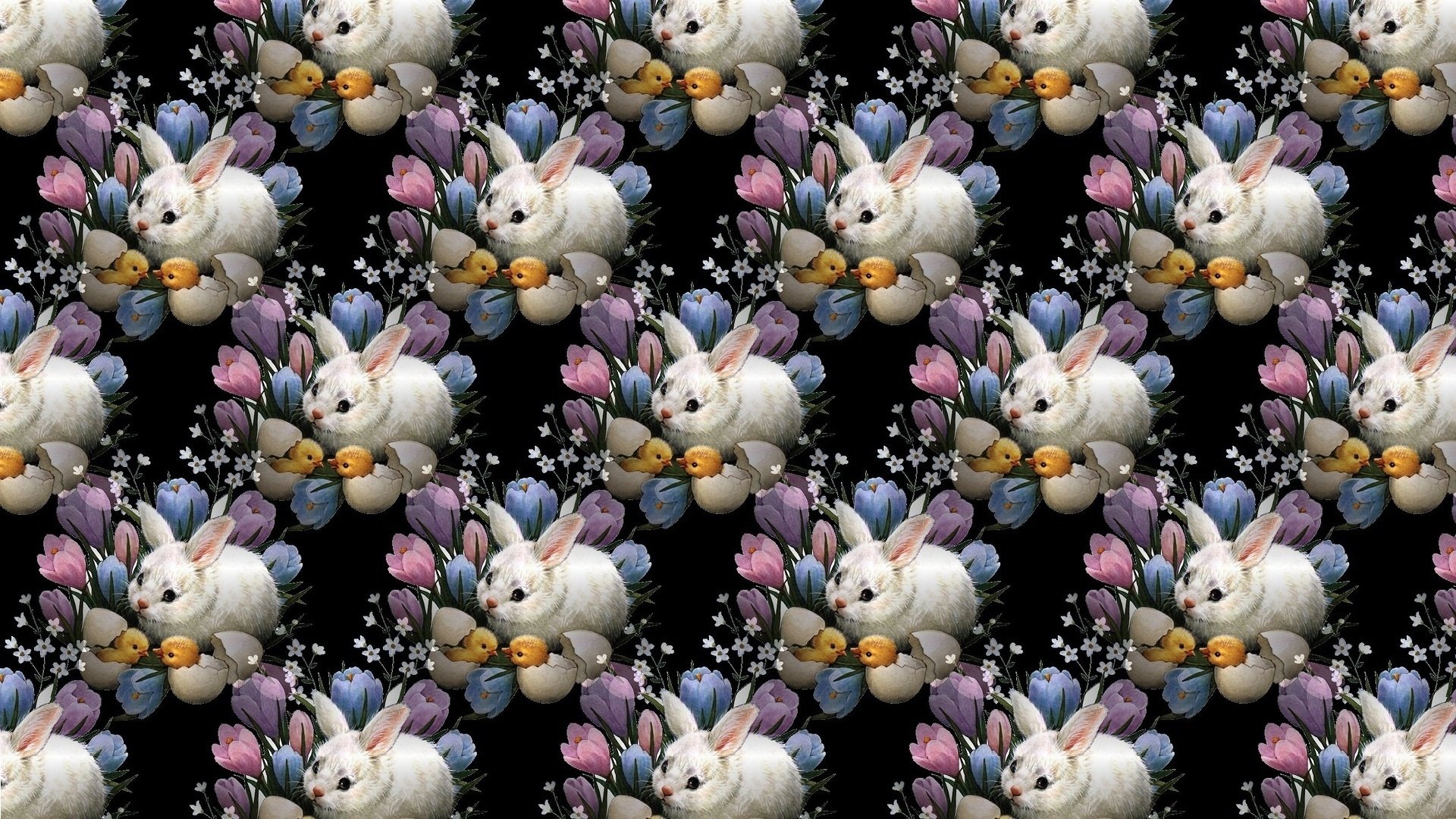 textures, Rabbit, Cute Wallpaper