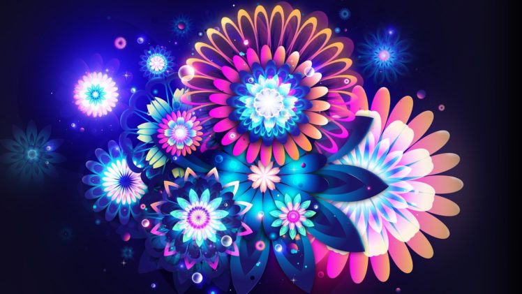 textures, Flower, Art HD Wallpaper Desktop Background