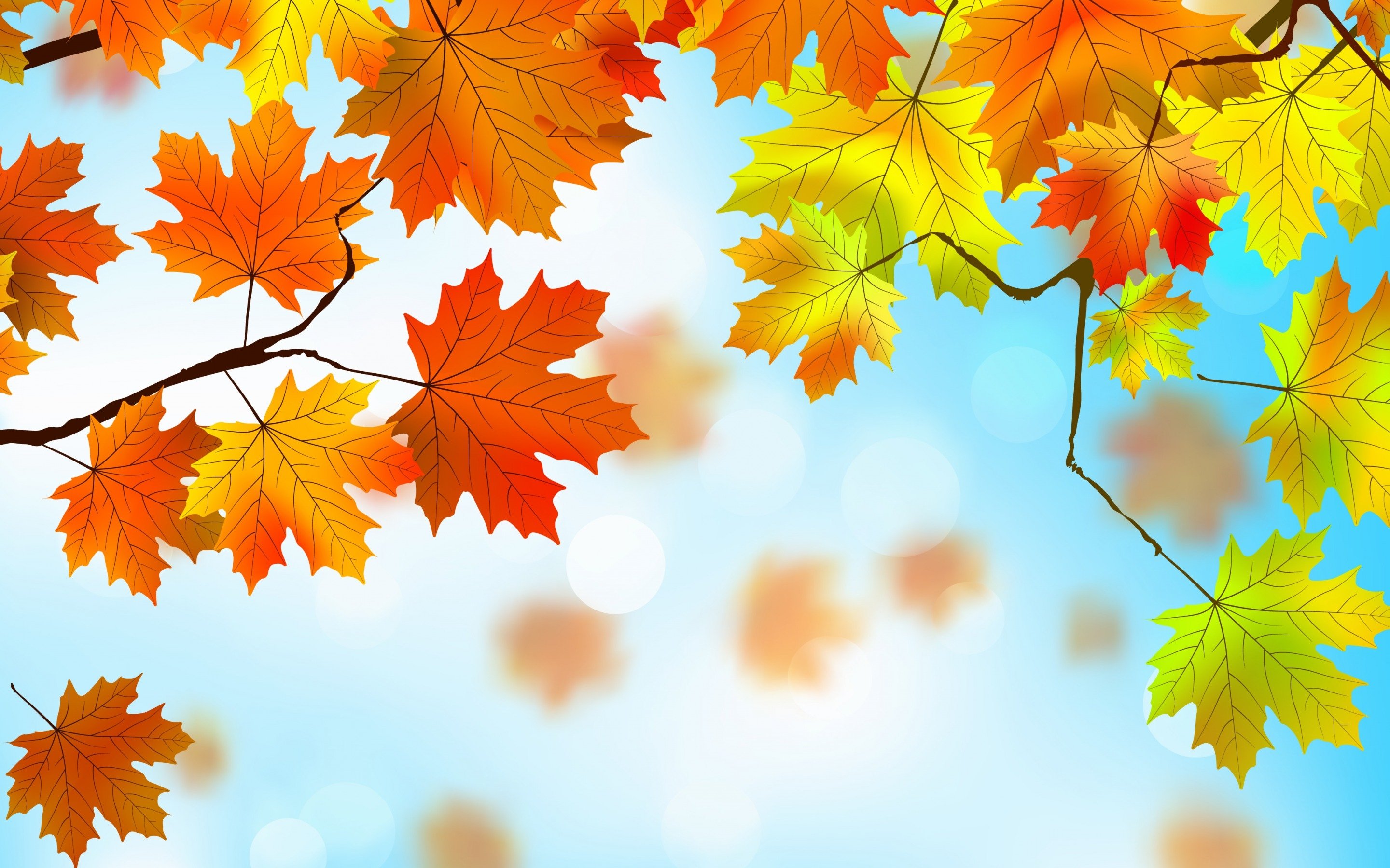 Free autumn background - zikstamp