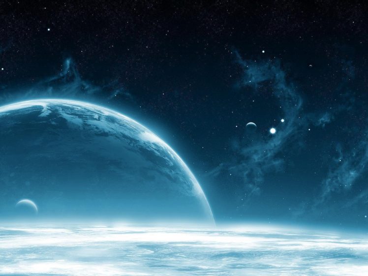 , Space, Blue, Stars, Beauty HD Wallpaper Desktop Background