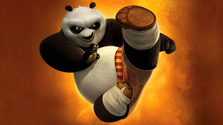 kung, Fu, Panda, 2 HD Wallpaper Desktop Background