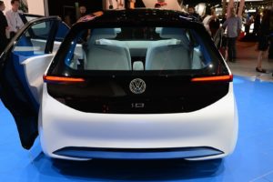 paris, Motor, Show, 2016, Volkswagen, All electric, I, D, Concept, Cars