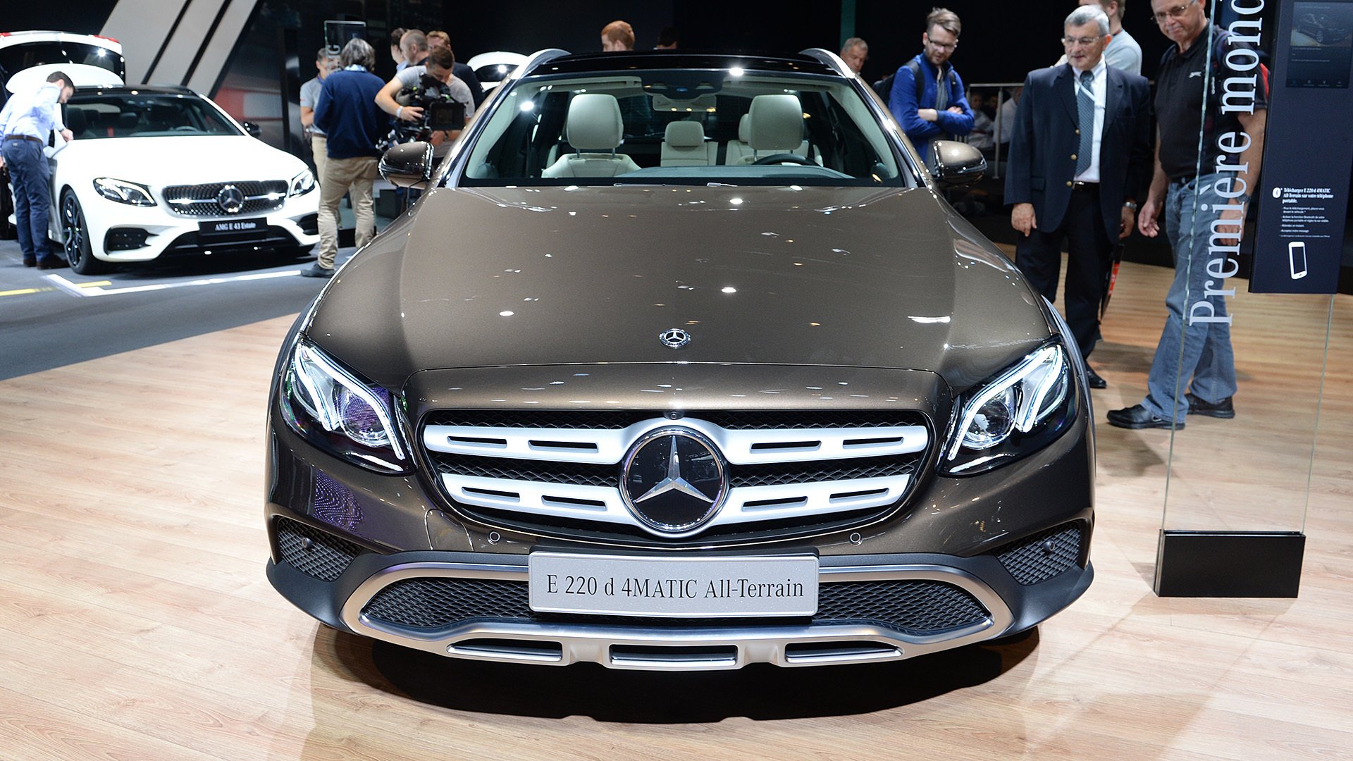 paris, Motor, Show, 2016, Mercedes, E class, All terrain, Cars, Wagon Wallpaper