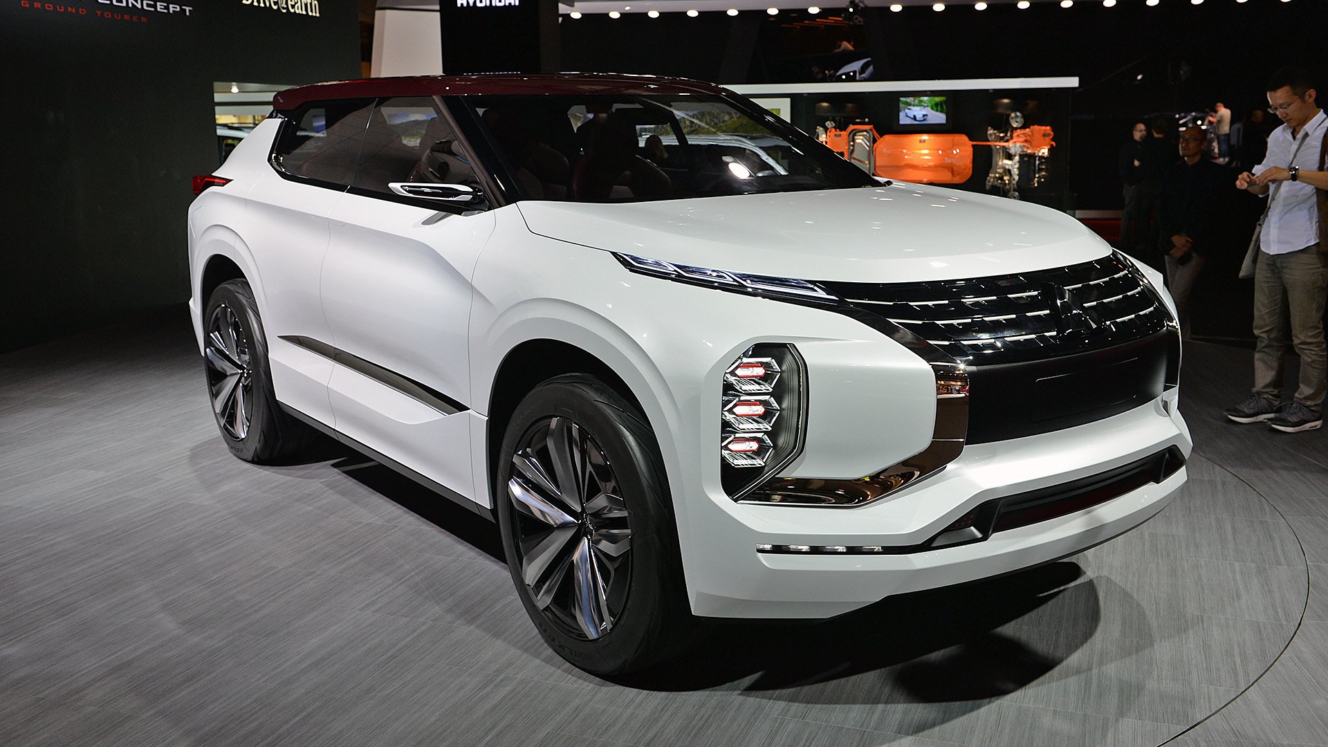 paris, Motor, Show, 2016, Mitsubishi gt, Phev, Concept, Cars Wallpaper