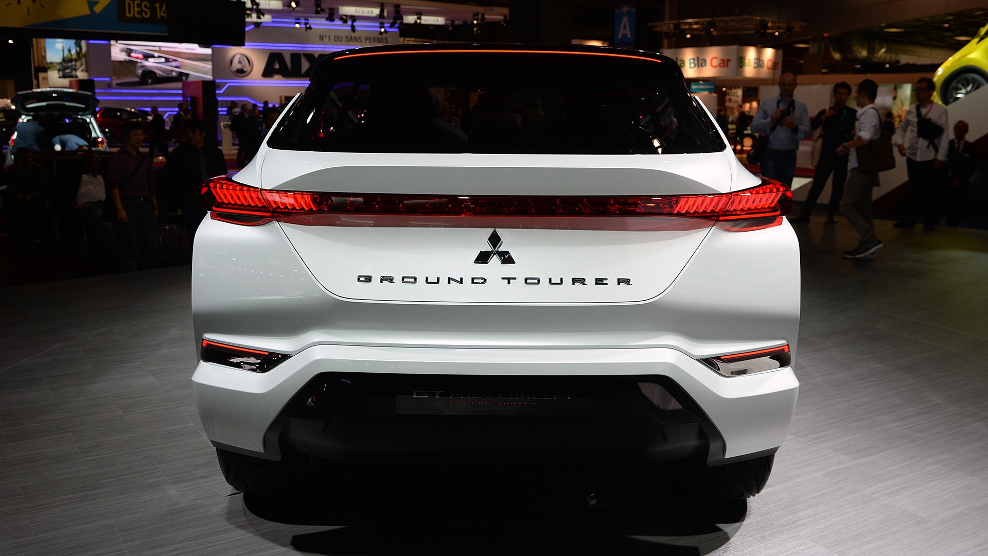 paris, Motor, Show, 2016, Mitsubishi gt, Phev, Concept, Cars Wallpaper