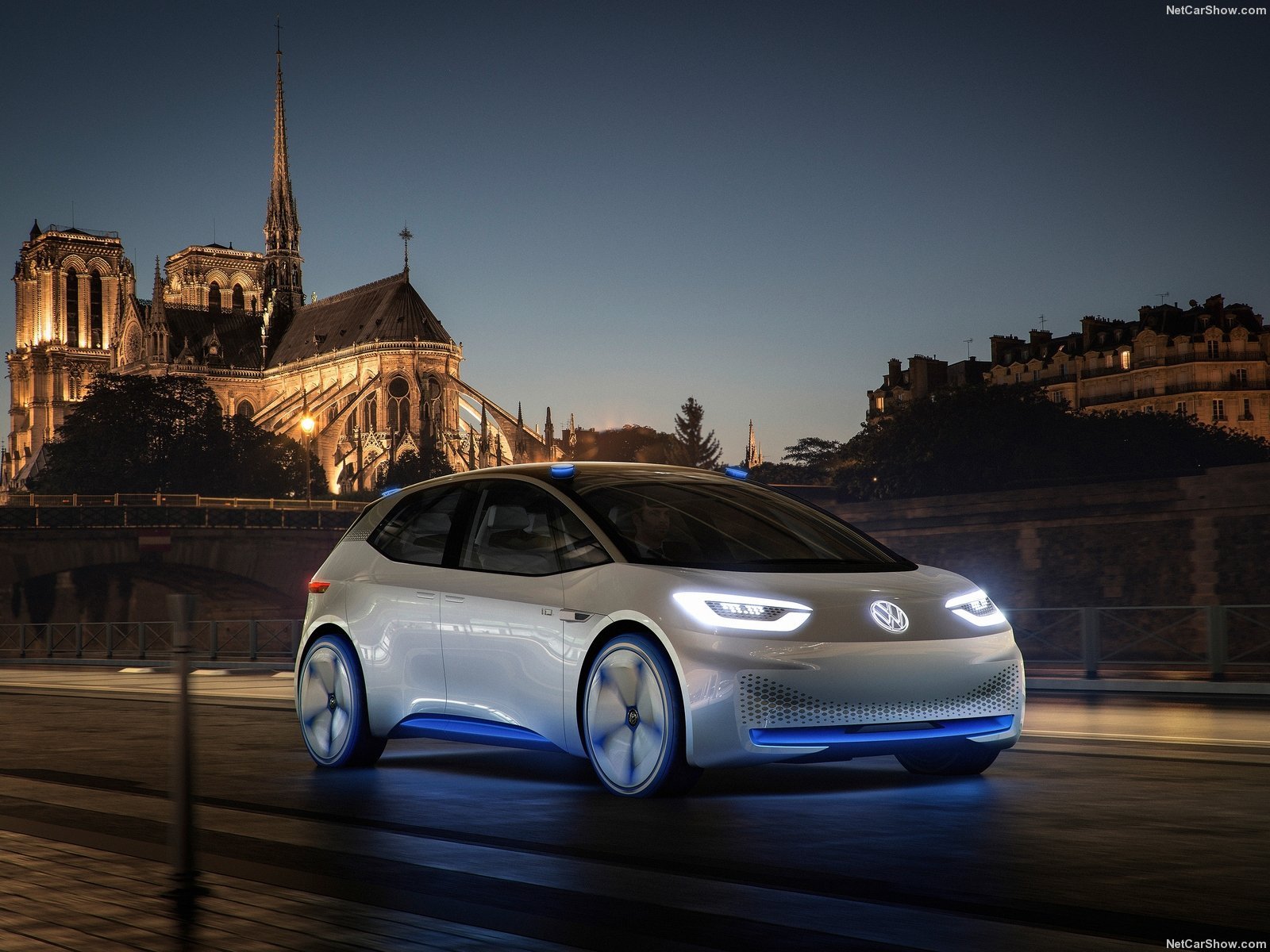 volkswagen, Id concept, Cars, 201 Wallpaper