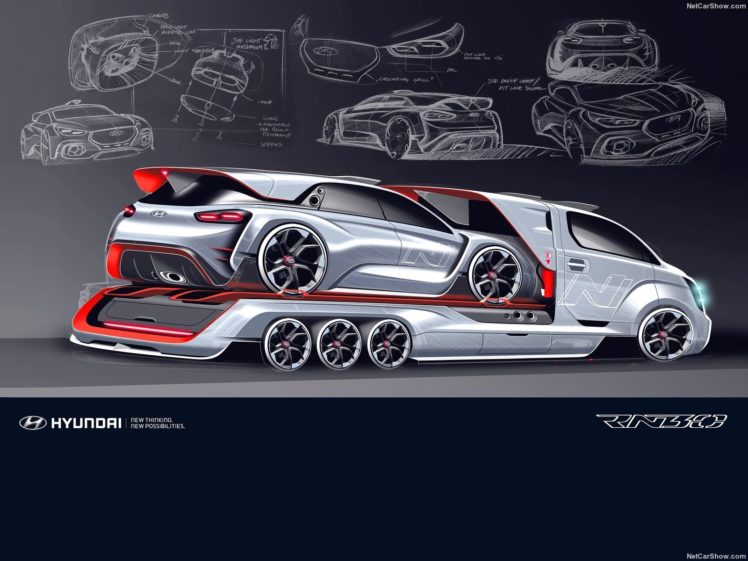 hyundai, Rn30, Concept, Cars, 2016 HD Wallpaper Desktop Background