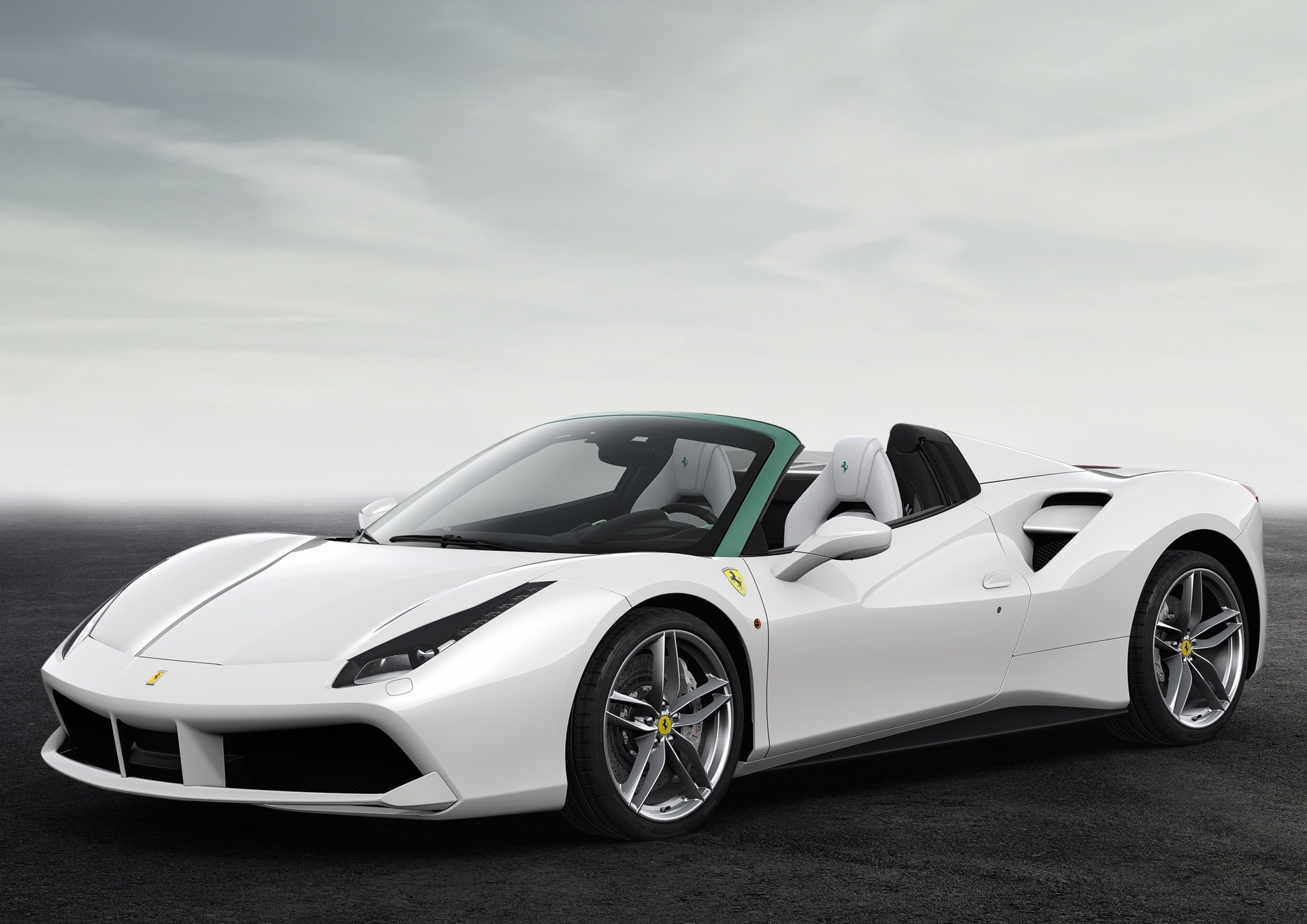 2016, 488, 70th, Anniversary, Cars, Edition, Ferrari, Motor, Paris, Show, Spider Wallpaper