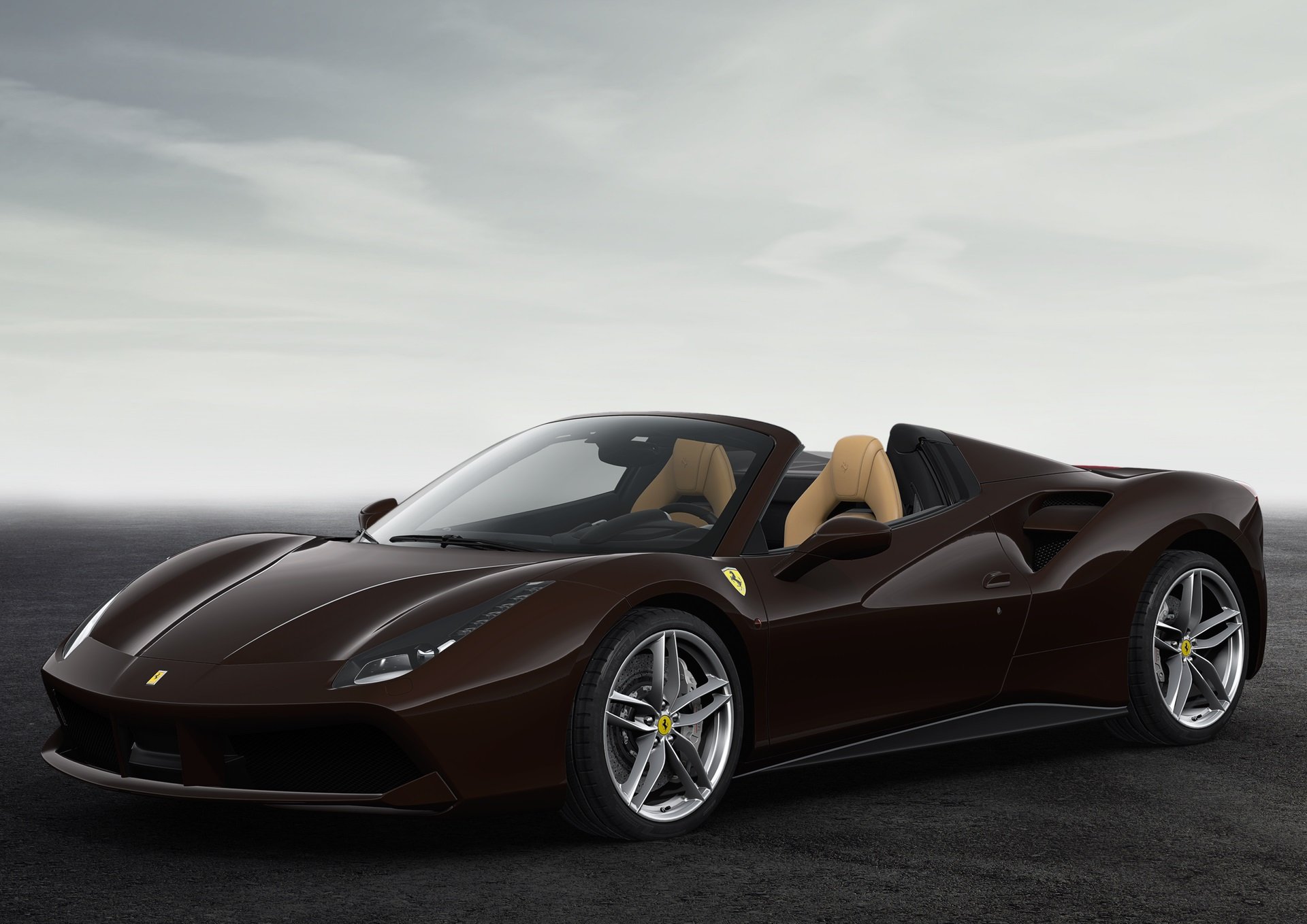 2016, 488, 70th, Anniversary, Cars, Edition, Ferrari, Motor, Paris, Show, Spider Wallpaper