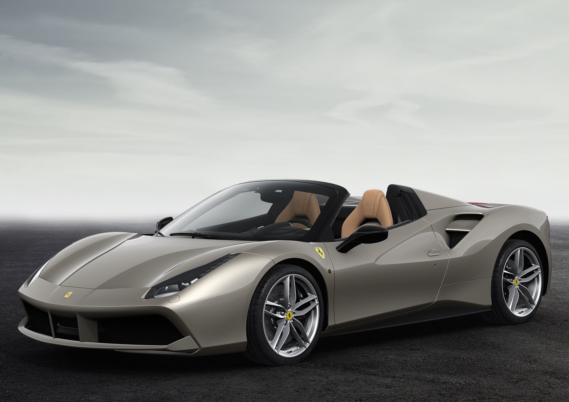2016, 488, 70th, Anniversary, Cars, Edition, Ferrari, Motor, Paris, Show, Spider Wallpaper
