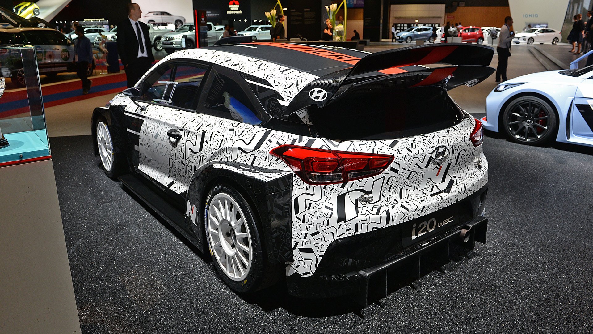 paris, Motor, Show, 2016, Hyundai, I20, Wrc, Cars, Racecars Wallpaper