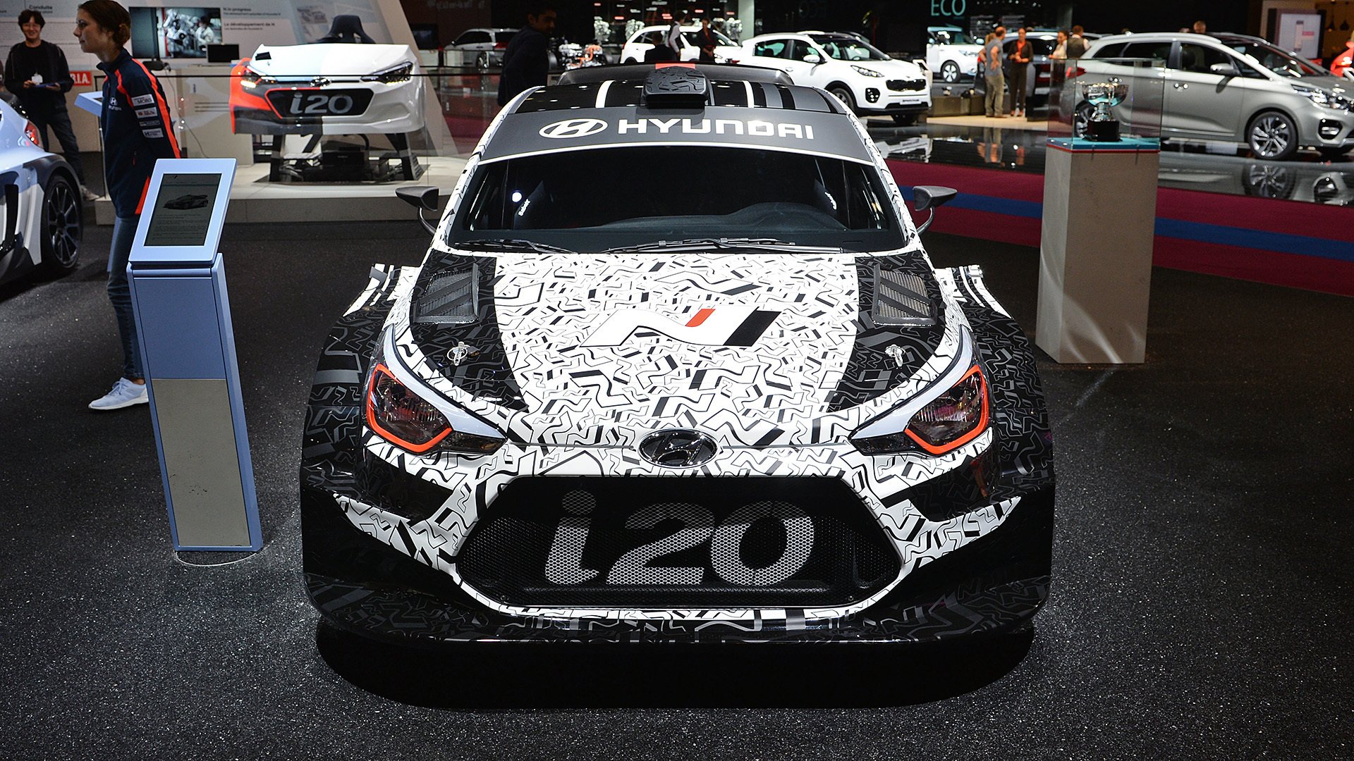 paris, Motor, Show, 2016, Hyundai, I20, Wrc, Cars, Racecars Wallpaper