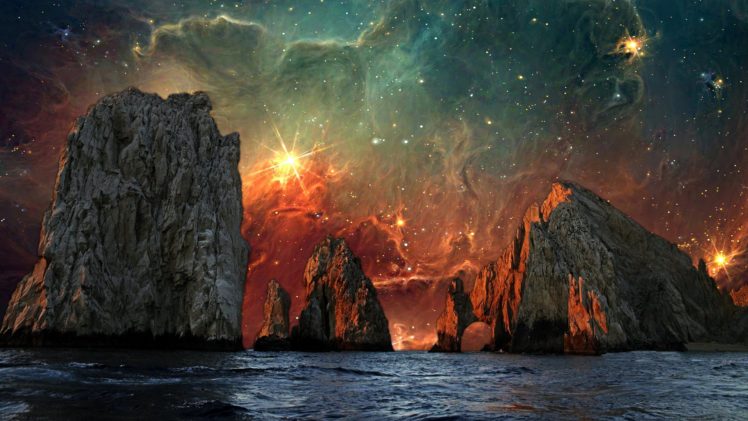 earth, Water, Universe, Sea, Mountains HD Wallpaper Desktop Background