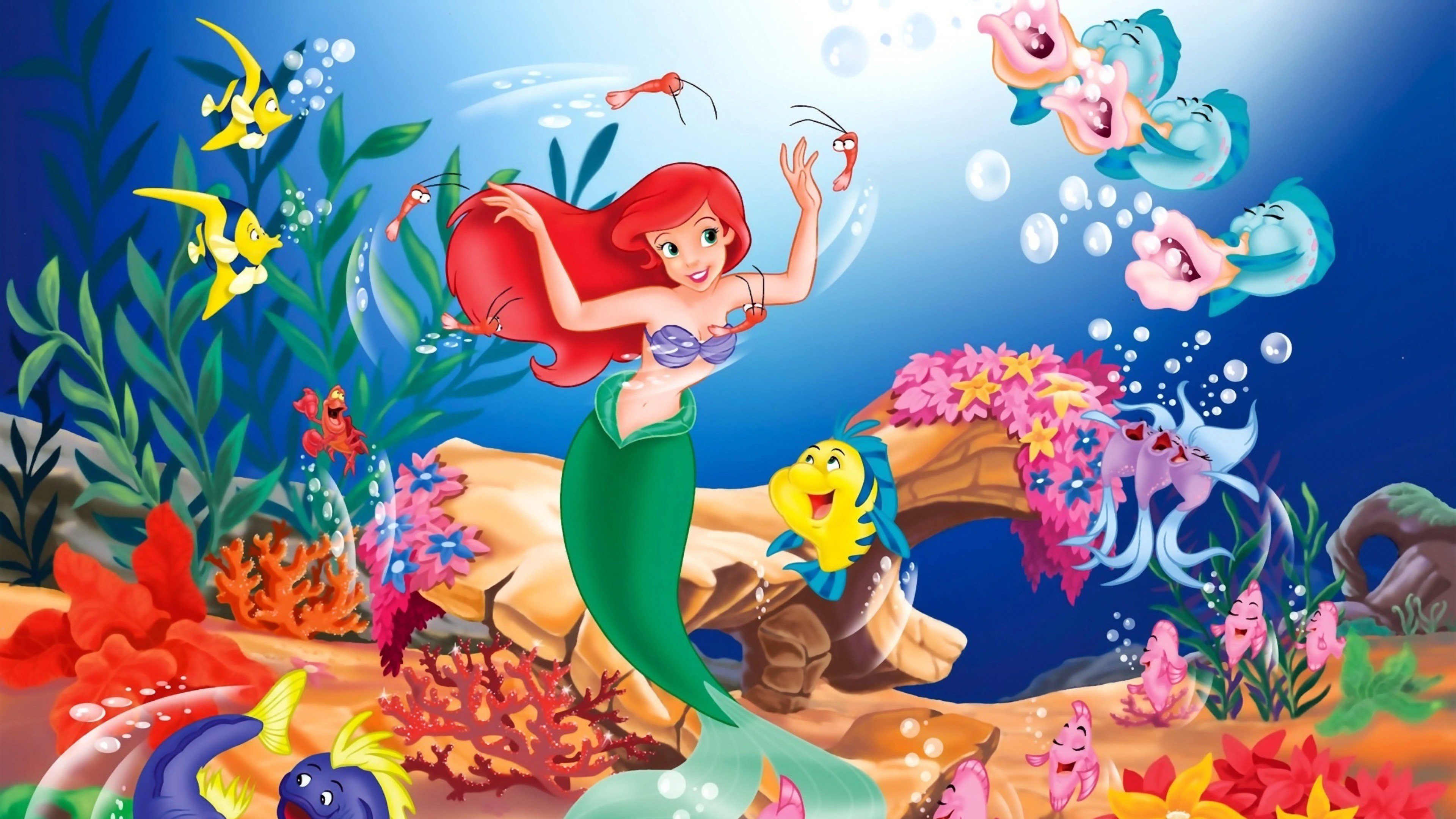 fantasy, Art, Digital, Art, The, Little, Mermaid, Disney Wallpaper