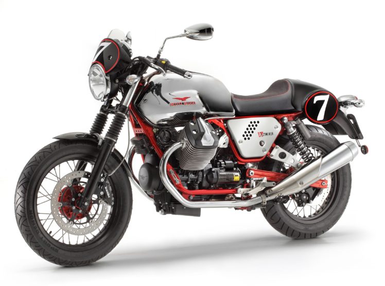 moto, Guzzi, V7 ii, Racer, Motorcycles, 2014 HD Wallpaper Desktop Background