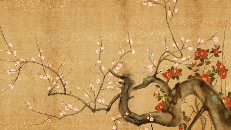 cherry, Blossom, Cherry, Trees, Paper, Trees HD Wallpaper Desktop Background