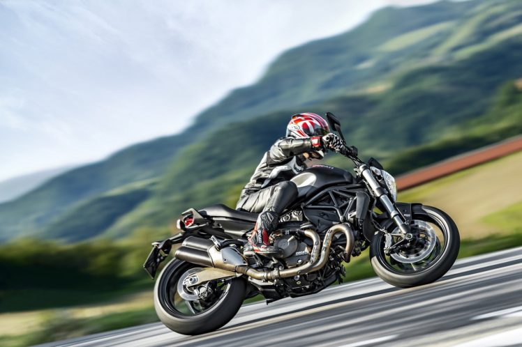 ducati, Monster, 821, Dark, Motorcycles, 2015 HD Wallpaper Desktop Background