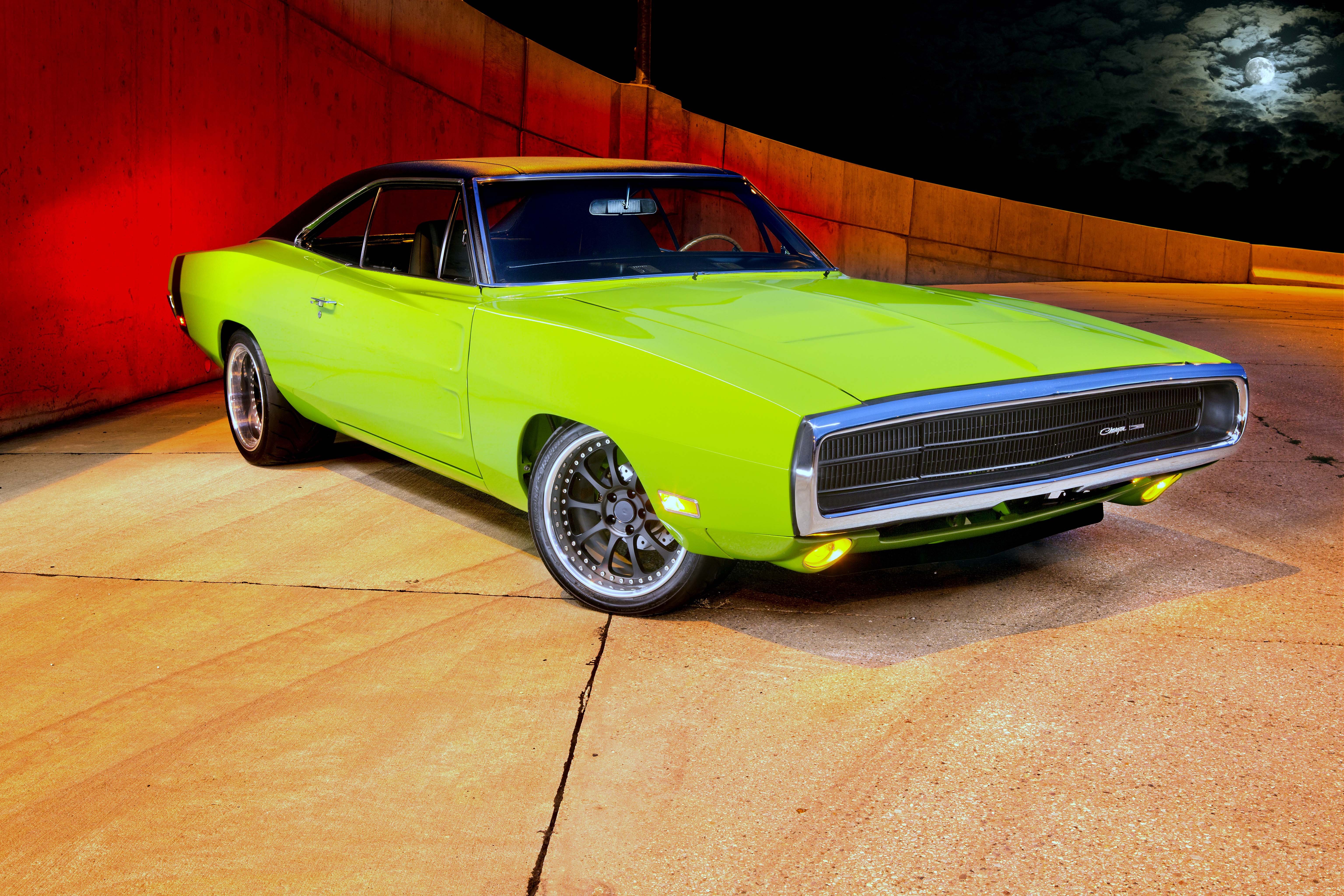 1970, Dodge, Charger, Cars, Muscles Wallpaper