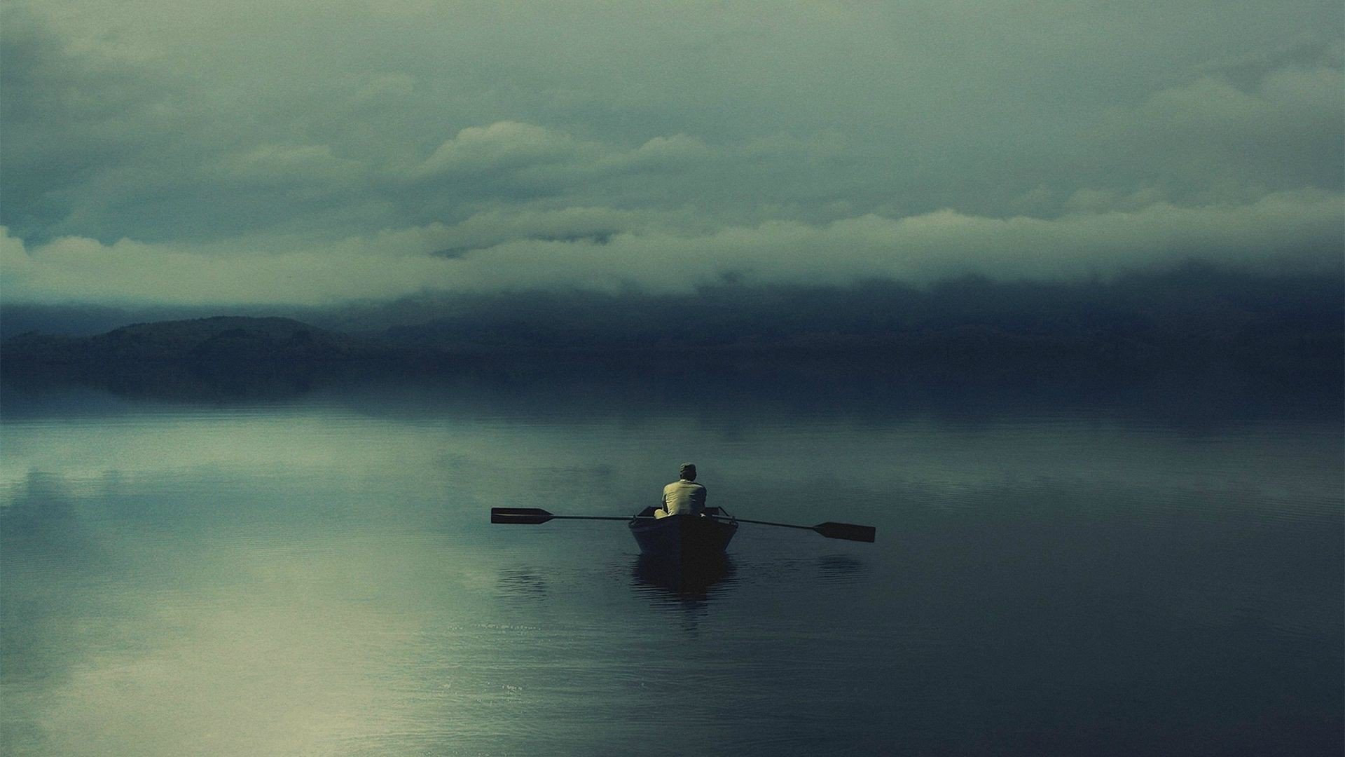 nature, Landscape, Boat, Lake Wallpaper