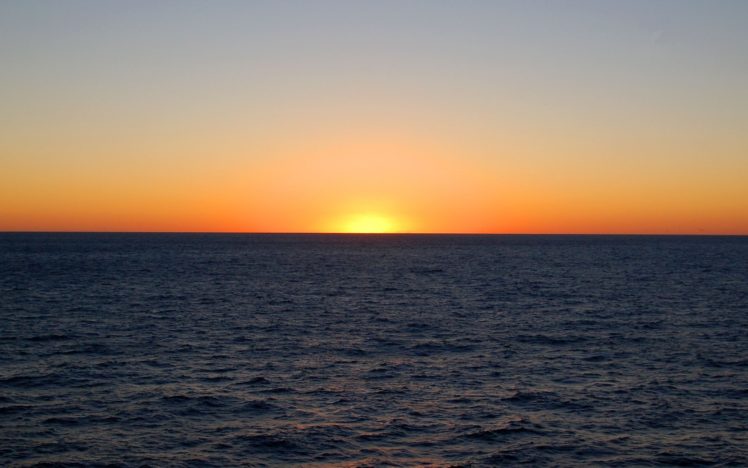 nature, Sky, Sea, Sunset HD Wallpaper Desktop Background
