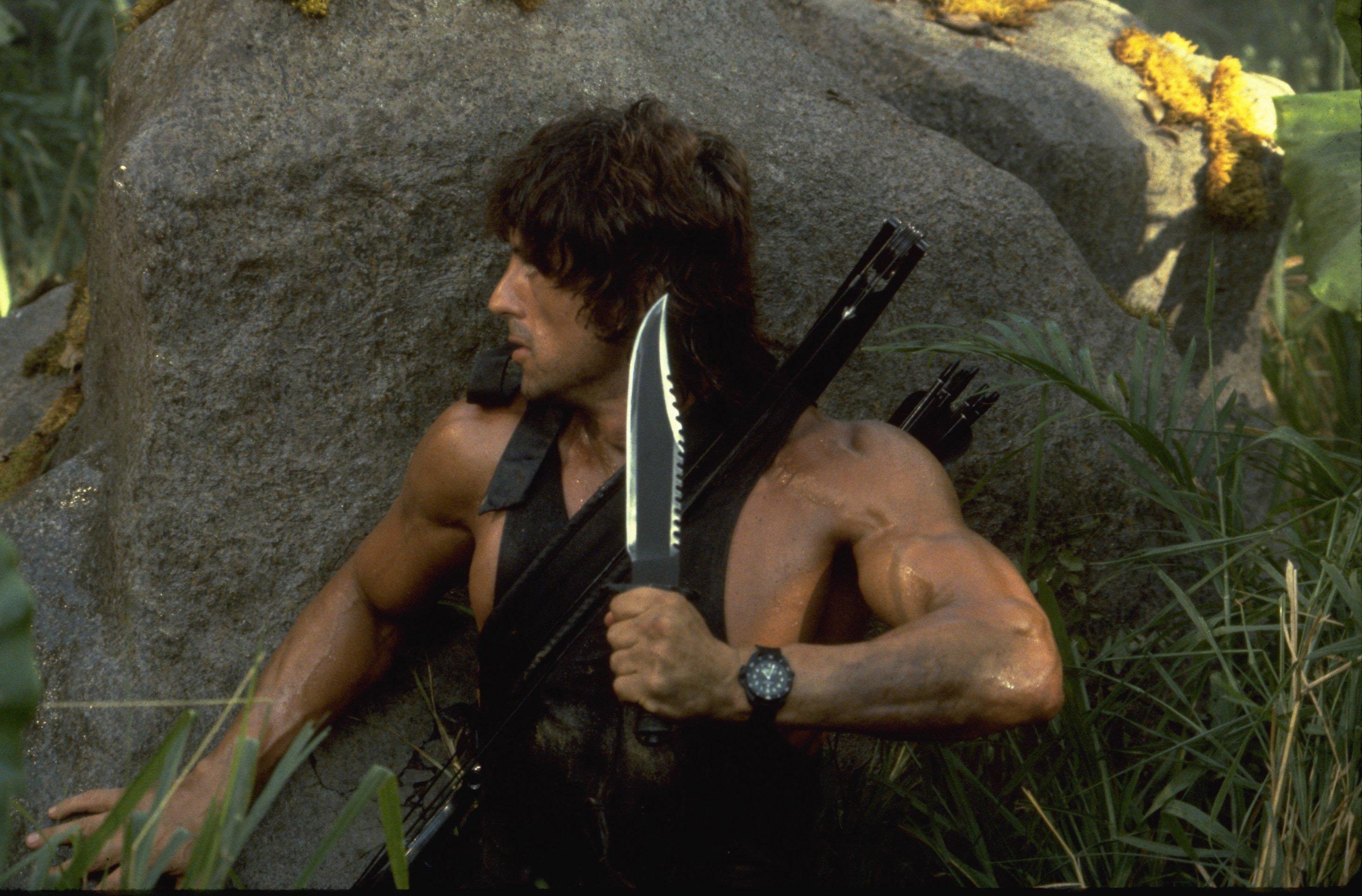 sylvester, Stallone, Rambo, Movies, 077,  2 Wallpaper