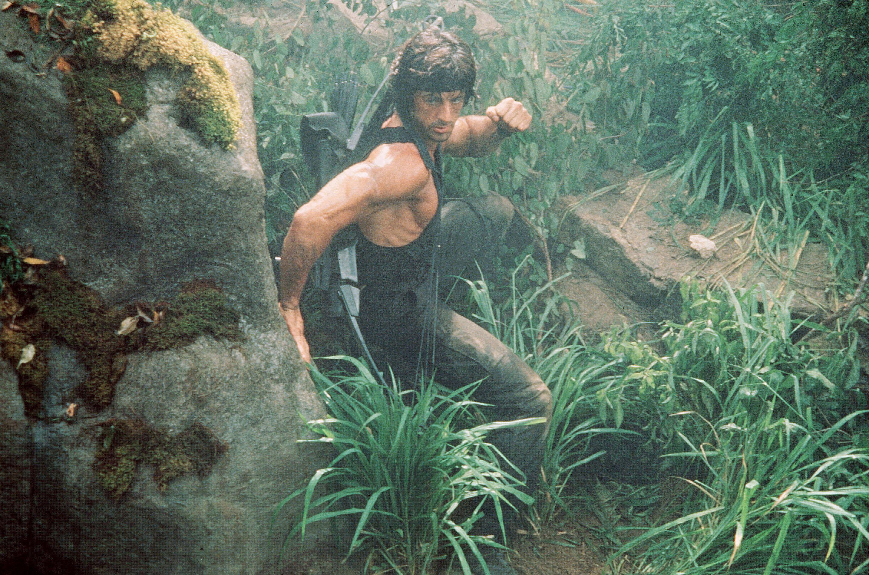 sylvester, Stallone, Rambo, Movies, 070,  2 Wallpaper