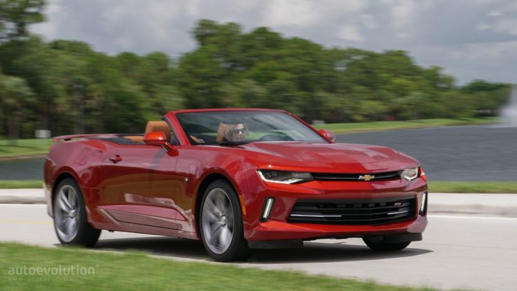 2016, Chevrolet, Camaro rs, Convertible, Cars, Red HD Wallpaper Desktop Background