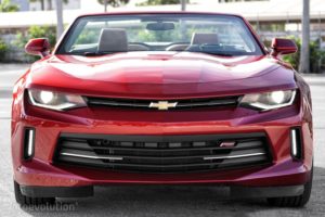 2016, Chevrolet, Camaro rs, Convertible, Cars, Red