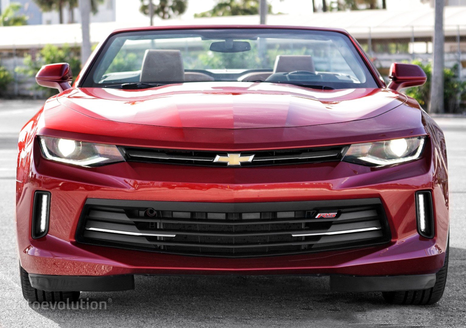 2016, Chevrolet, Camaro rs, Convertible, Cars, Red Wallpaper