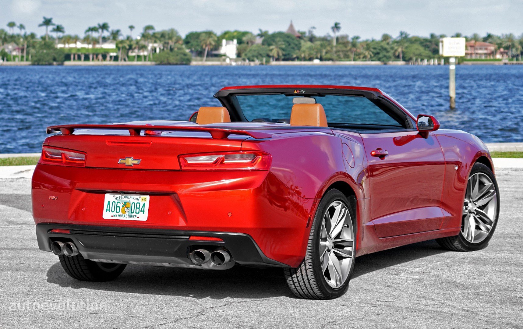 2016 Chevrolet Camaro Rs Convertible Cars Red Wallpapers HD 