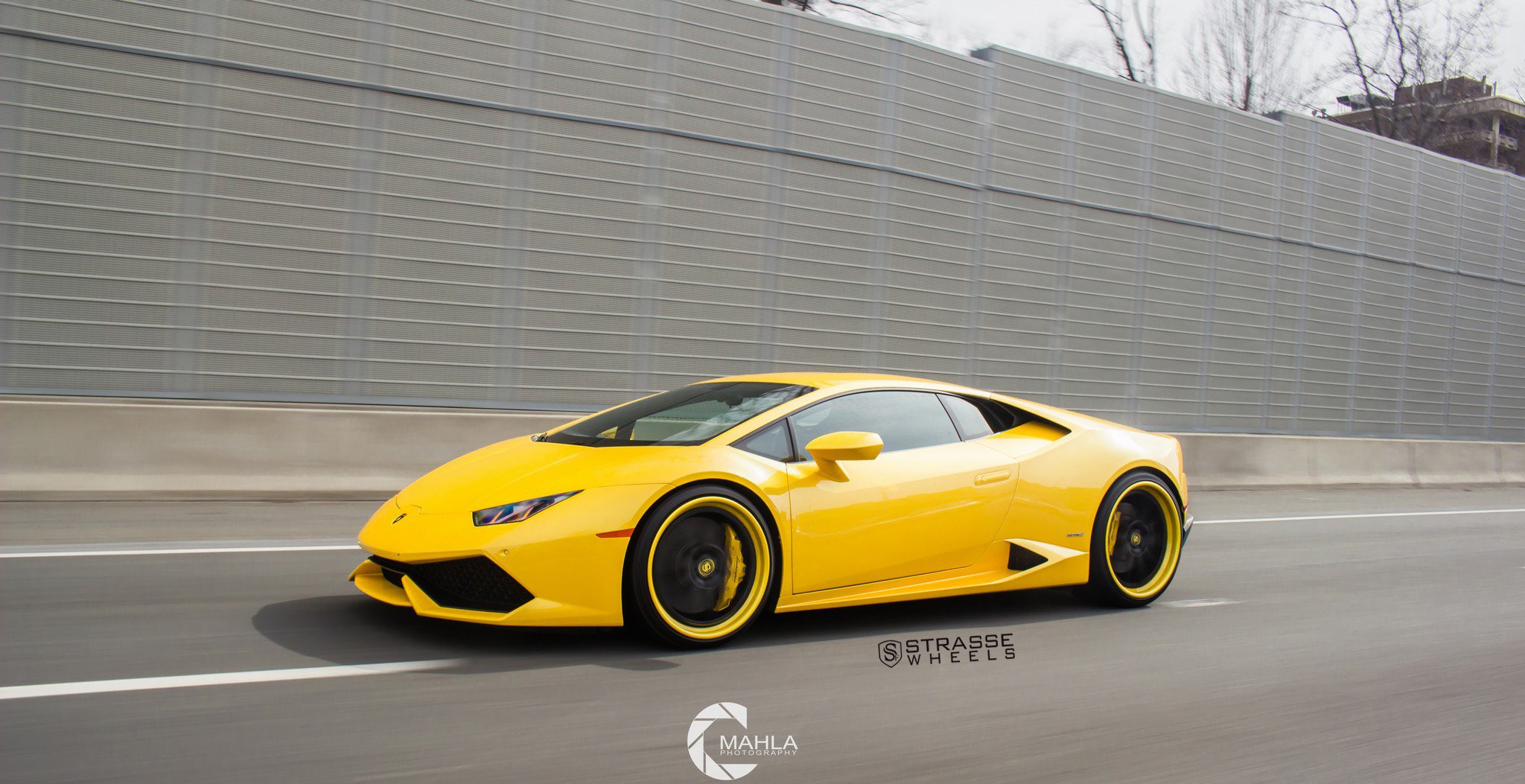 strasse, Wheels, Lamborghini, Huracan, Lp610 4, Cars, Yellow Wallpaper
