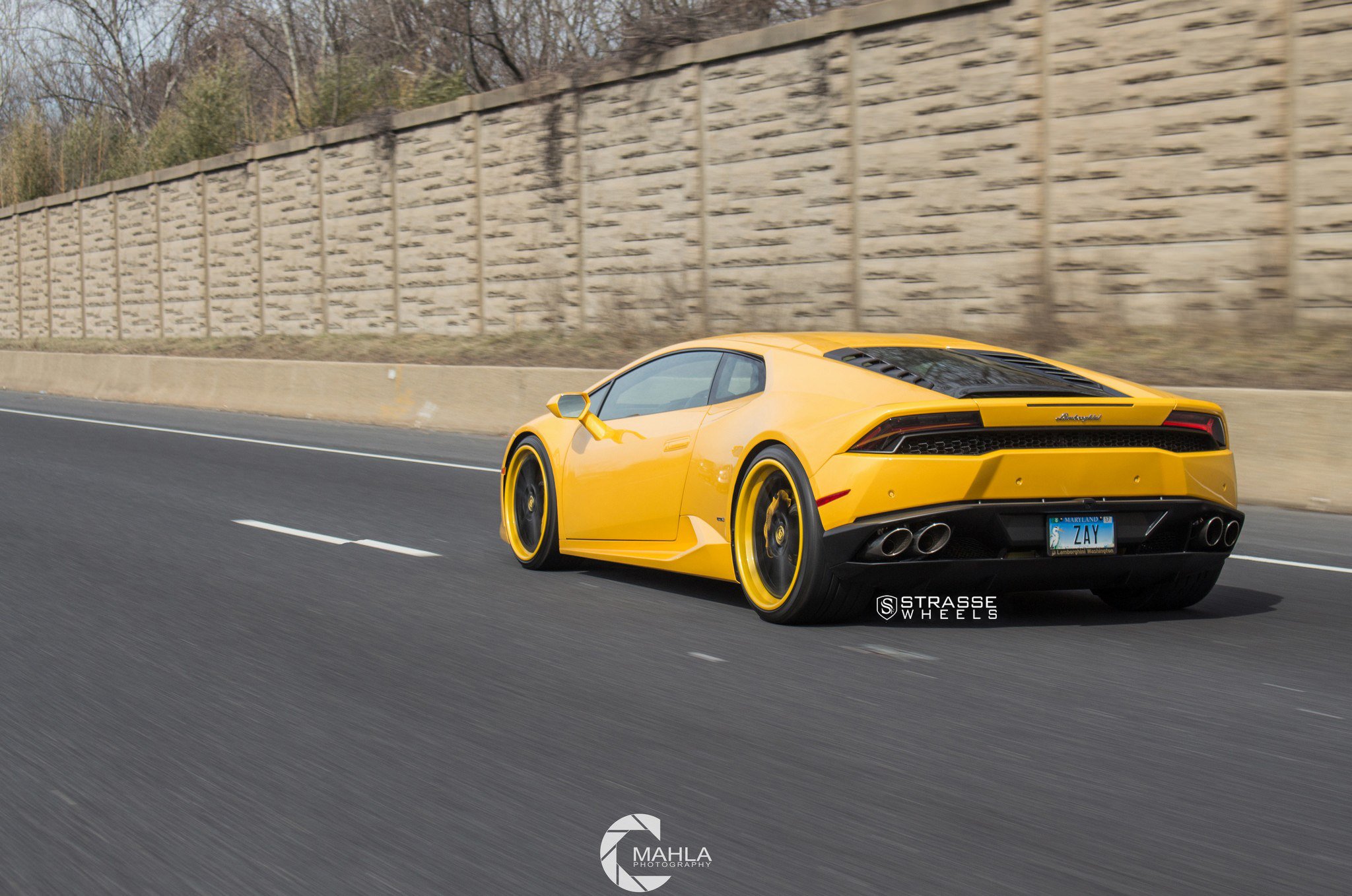strasse, Wheels, Lamborghini, Huracan, Lp610 4, Cars, Yellow Wallpaper