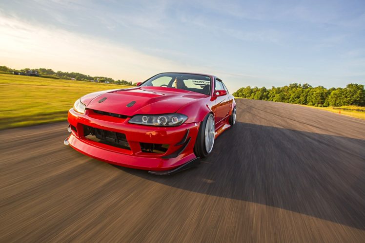 2001, Nissan, Silvia, Coupe, Cars, Red, Modified HD Wallpaper Desktop Background