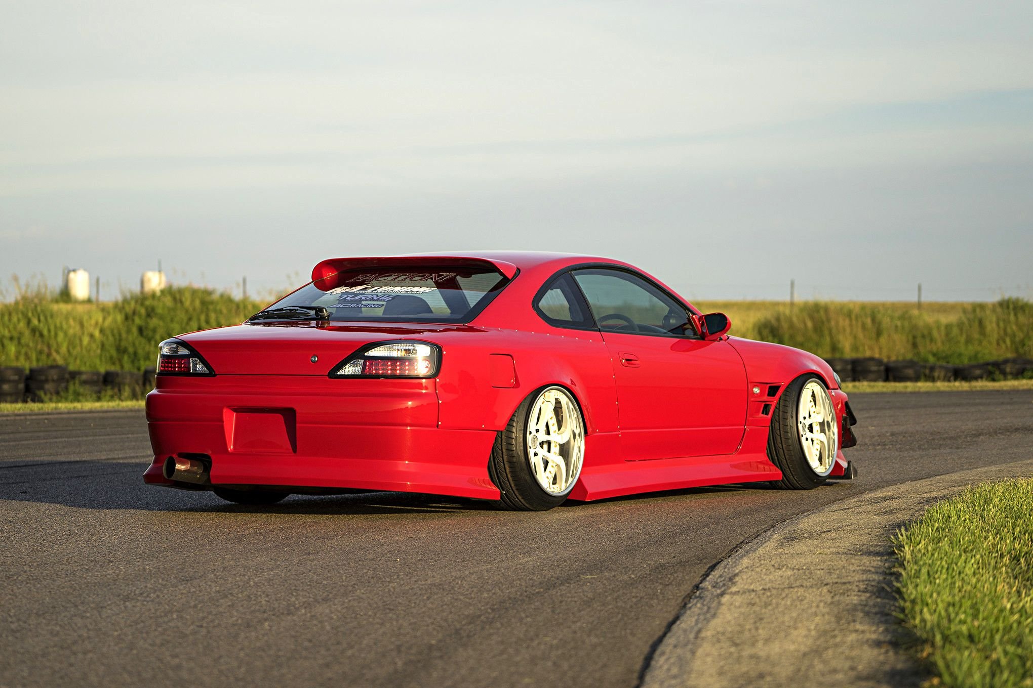 2001, Nissan, Silvia, Coupe, Cars, Red, Modified Wallpaper