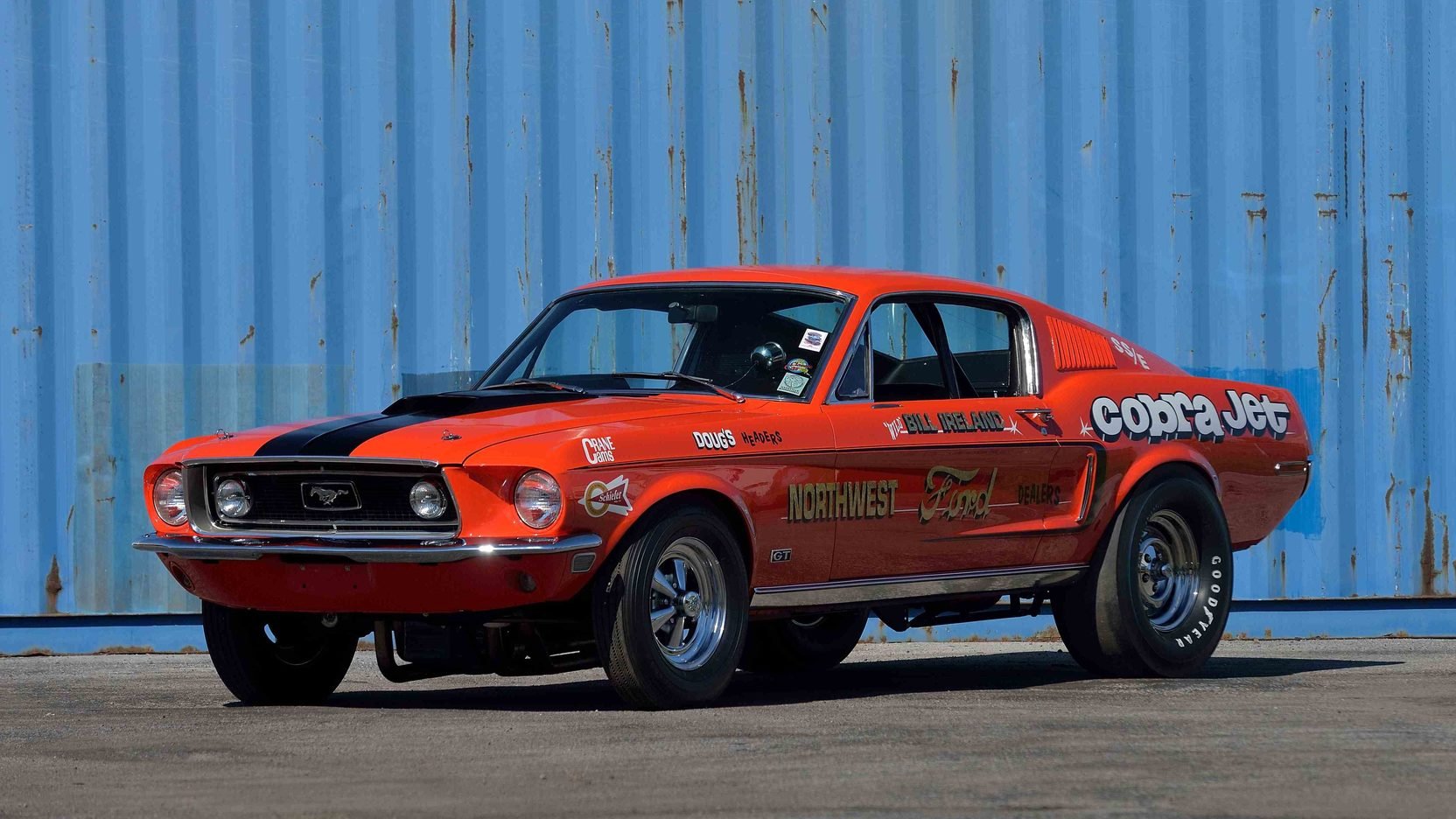 1968, Ford, Mustang, Fastback, Cobra, Jet, Lightweight, Cars, Race Wallpaper