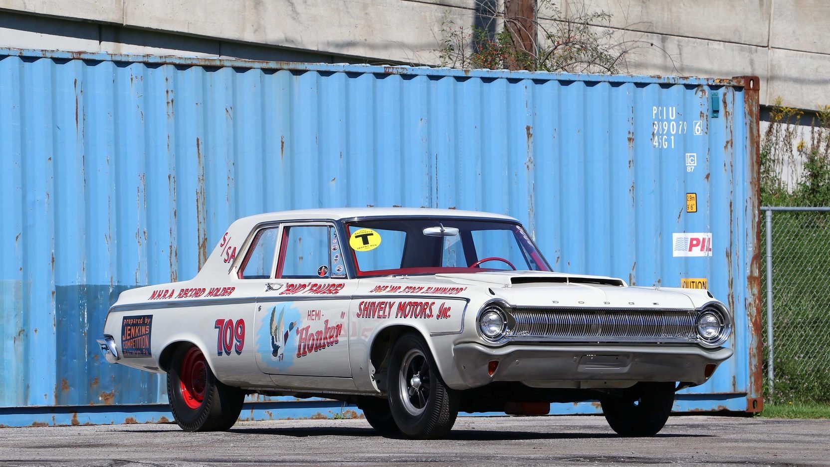 1964, Dodge, 330, Lightweight, Hemi honker, Cars, Race Wallpaper