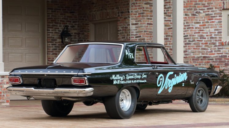 1964, Plymouth, Hemi, Savoy, Lightweight, Cars, Racecars HD Wallpaper Desktop Background