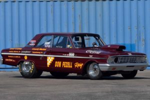 1964, Ford, Fairlane, Drag, Car, Cars, Racecars
