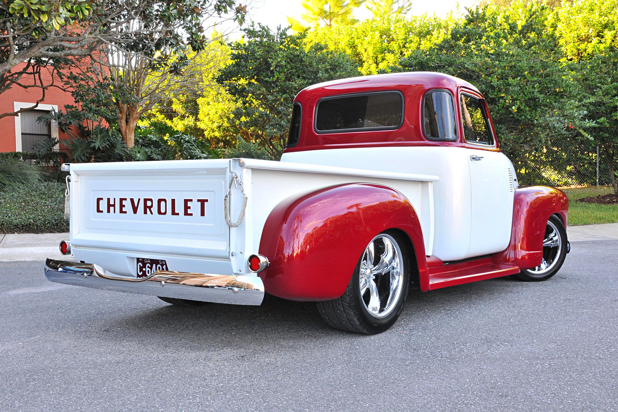 1954, Chevrolet, 3100, Pickup, Truck, Modified Wallpaper