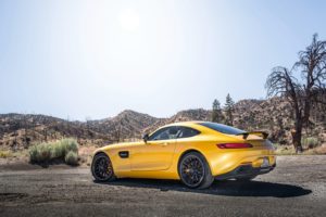 2016, Mercedes, Amg, Gts, Us version,  c190 , Cars, Coupe, Yello