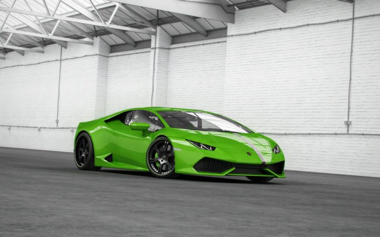wheelsandmore, Lamborghini, Huracan, Lp, 850 4, Green, Horny, Cars, Modified, 2014 HD Wallpaper Desktop Background