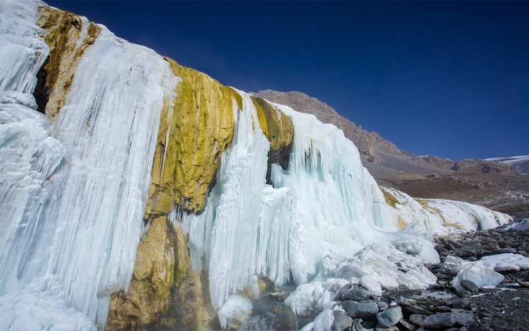 , Icefall, Nature, Landscape, Beaut HD Wallpaper Desktop Background