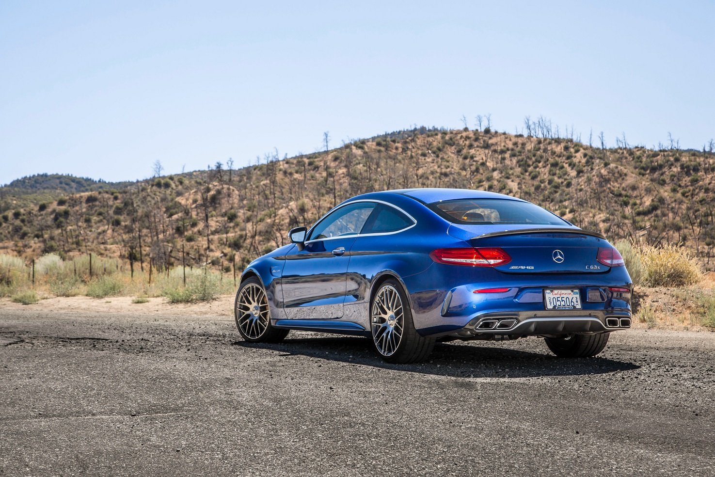 , 2016, Mercedes, Amg, C63 s, Coupe, Us version,  c205 , Cars, Blue Wallpaper