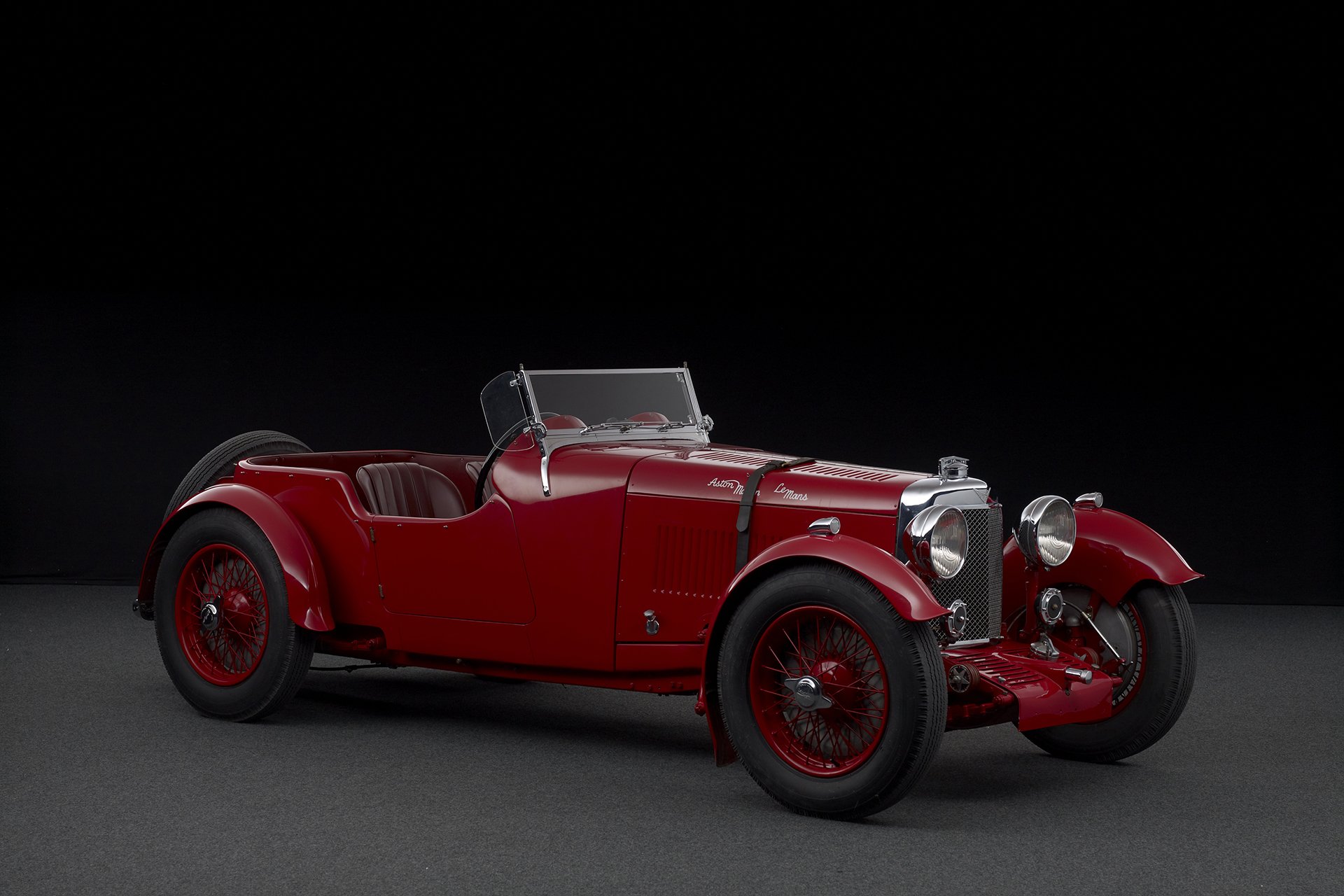 aston, Martin, Le, Mans, Cars, Classic, Red, 1932 Wallpaper