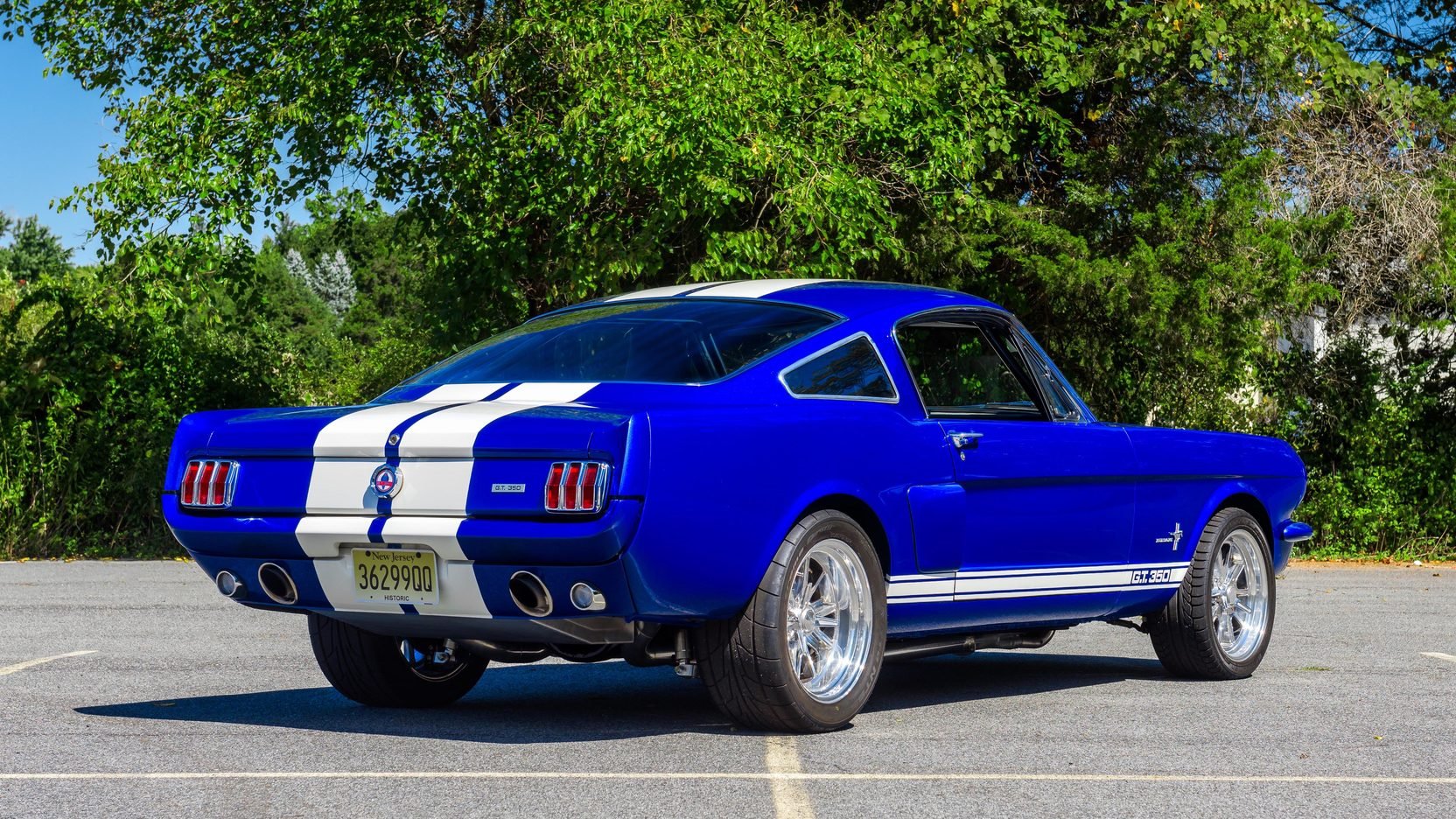 1966, Ford, Mustang, Fastback, Cars, Blue Wallpaper