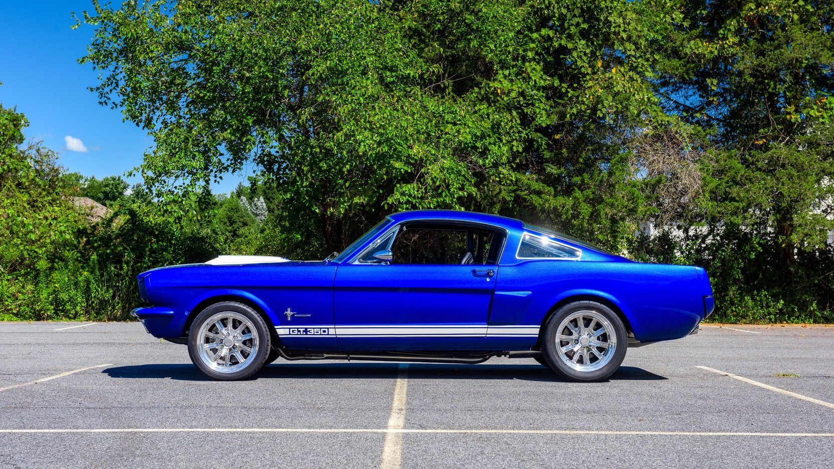 1966, Ford, Mustang, Fastback, Cars, Blue Wallpaper